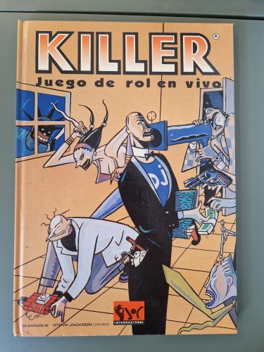 Portada del libro de Killer. Juego de rol en vida. 
