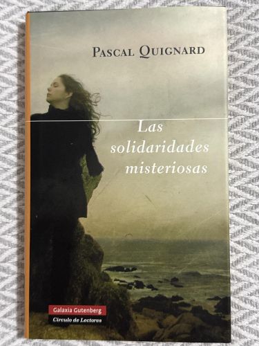Portada del libro de Las solidaridades misteriosas