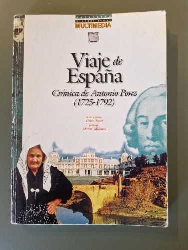 Portada del libro de Viaje de España. Crónica de Antonio Ponz (1725-1792)