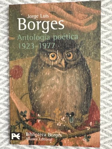 Portada del libro de Antología poética 1923-1977