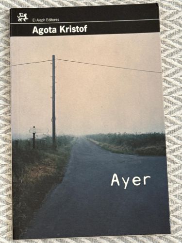 Portada del libro de Ayer