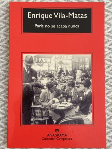 Portada del libro de París no se acaba nunca