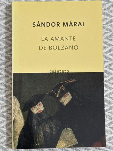 Portada del libro de La amante de Bolzano