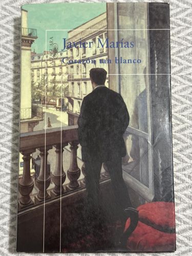 Portada del libro de Corazón tan blanco