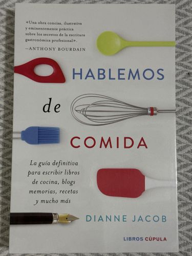 Portada del libro de Hablemos de comida