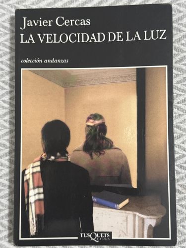 Portada del libro de La velocidad de la luz