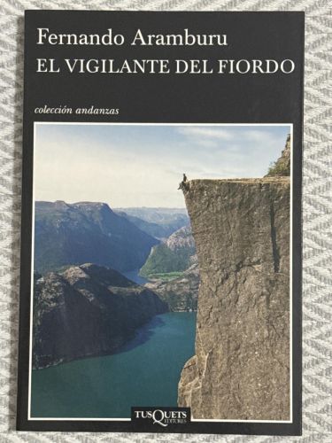 Portada del libro de El vigilante del fiordo
