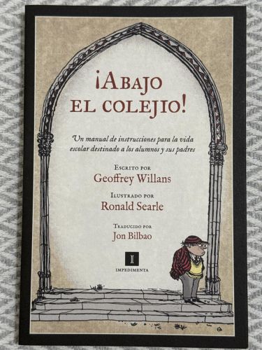 Portada del libro de ¡Abajo el colejio!