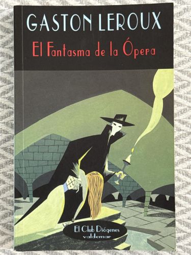 Portada del libro de El fantasma de la ópera