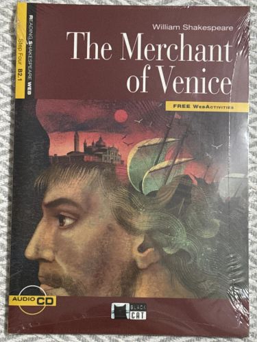 Portada del libro de The Merchant of Venice. Reading Shakespeare B2.1. Incluye CD