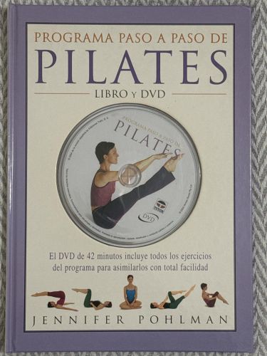 Portada del libro de Programa paso a paso de pilates. Libro y DVD