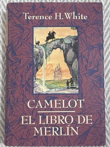 Portada del libro de Camelot. El libro de Merlín