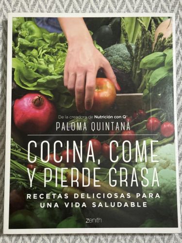 Portada del libro de Cocina, come y pierde grasa