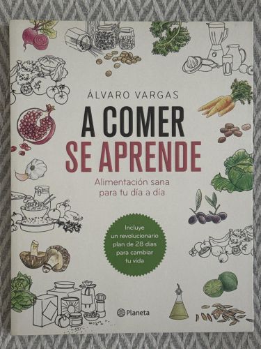 Portada del libro de A comer se aprende