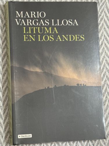 Portada del libro de Lituma en los Andes
