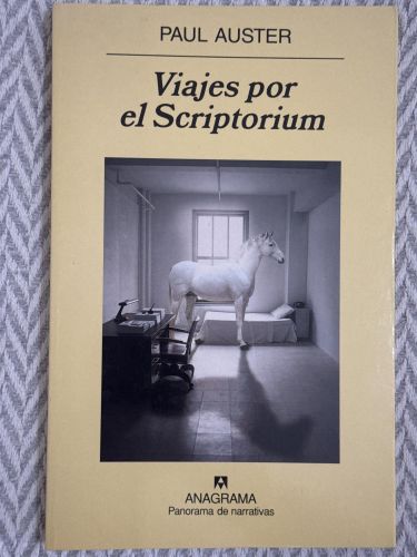 Portada del libro de Viajes por el Scriptorium