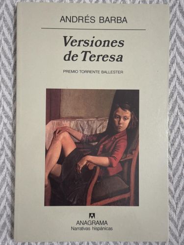 Portada del libro de Versiones de Teresa