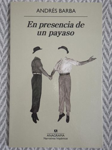 Portada del libro de En presencia de un payaso