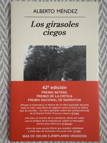Portada del libro de Los girasoles ciegos