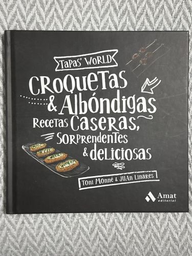 Portada del libro de Croquetas y albóndigas. Recetas caseras, sorprendentes & deliciosas