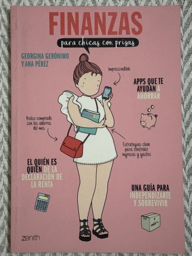 Portada del libro de Finanzas para chicas con prisas