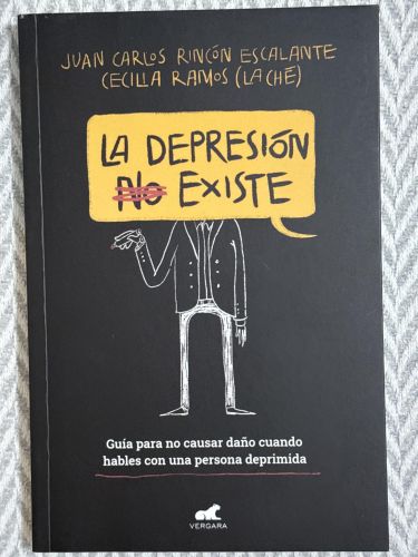 Portada del libro de La depresión (no) existe