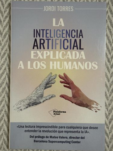 Portada del libro de La inteligencia artificial explicada a los humanos