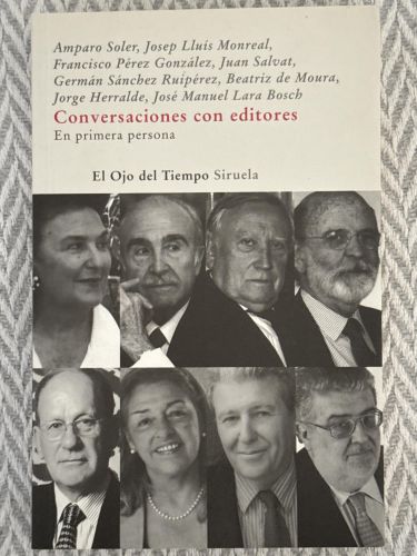 Portada del libro de Conversaciones con editores