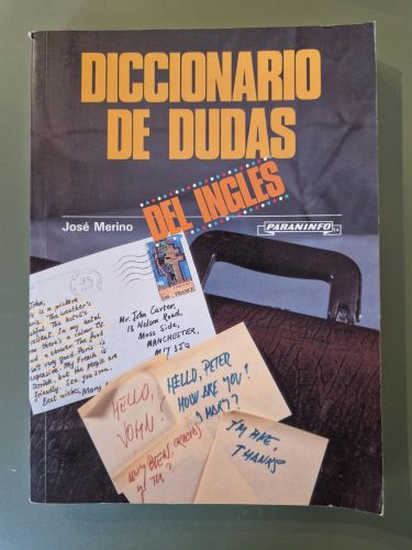 Portada del libro de Diccionario de dudas del inglés