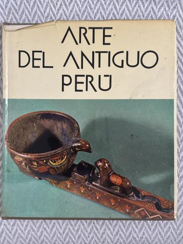 Portada del libro de Arte del antiguo Perú