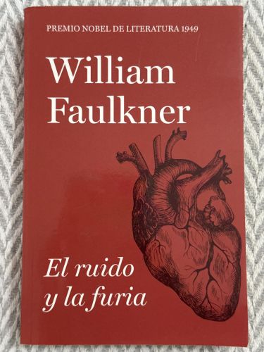 Portada del libro de El ruido y la furia