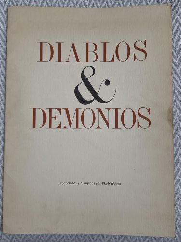 Portada del libro de Diablos & demonios. Troquelados y dibujados por Pla-Narbona