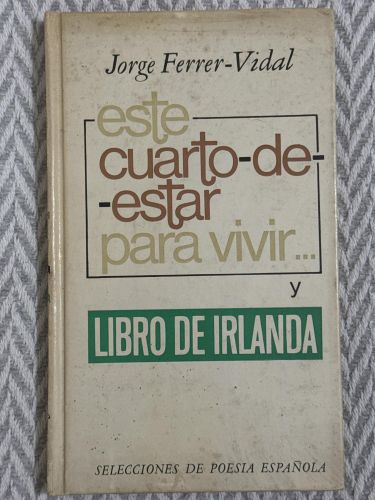 Portada del libro de Este cuarto-de-estar para vivir...