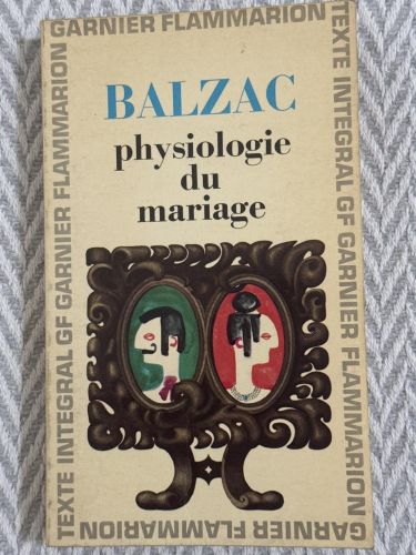 Portada del libro de Physiologie du mariage