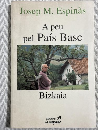 Portada del libro de A peu pel País Basc
