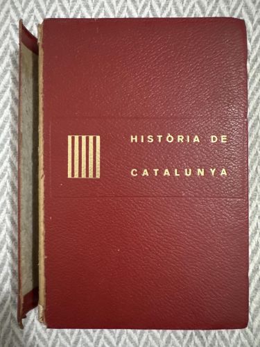 Portada del libro de Història de Catalunya