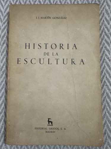 Portada del libro de Historia de la escultura