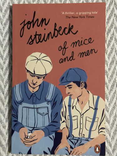 Portada del libro de Of mice and men