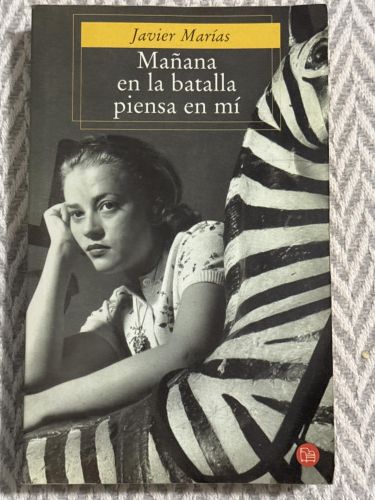 Portada del libro de Mañana en la batalla piensa en mí