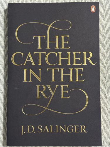 Portada del libro de The catcher in the rye