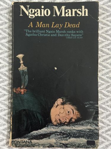 Portada del libro de A man lay dead
