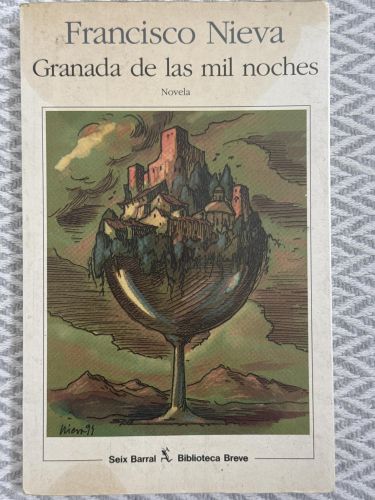 Portada del libro de Granada de las mil noches