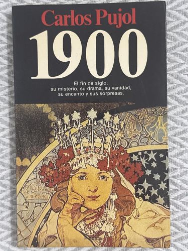 Portada del libro de 1900. El fin del sigo, su misterio, su drama, su vanidad, su encanto y sus sorpresas
