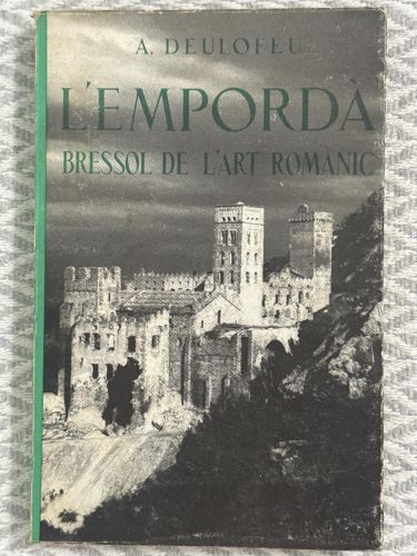 Portada del libro de L'Empordà. Bressol de l'art romànic