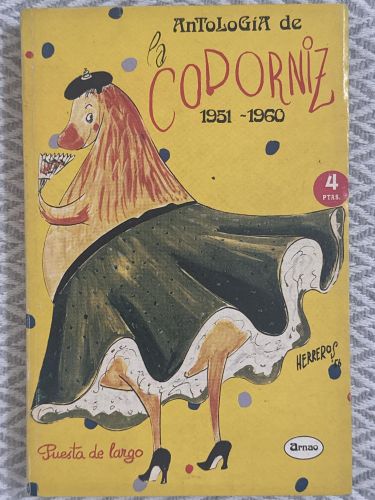 Portada del libro de Antología de la codorniz 1951-1960