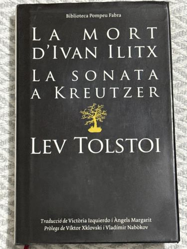 Portada del libro de La mort d'Ivan Ilitx