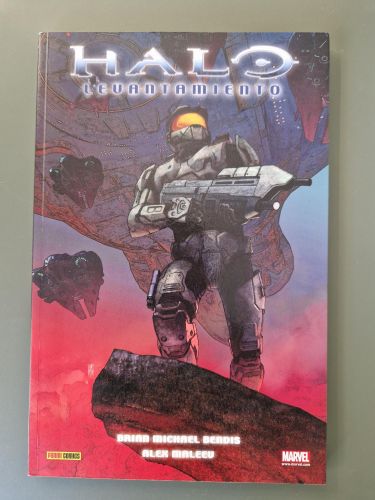 Portada del libro de HALO. LEVANTAMIENTO