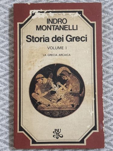 Portada del libro de Storia dei Greci. Volume I