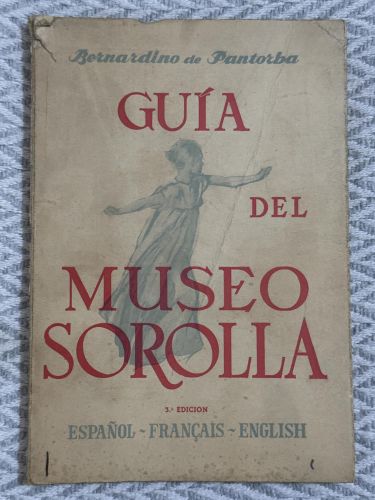 Portada del libro de Guía del museo Sorolla