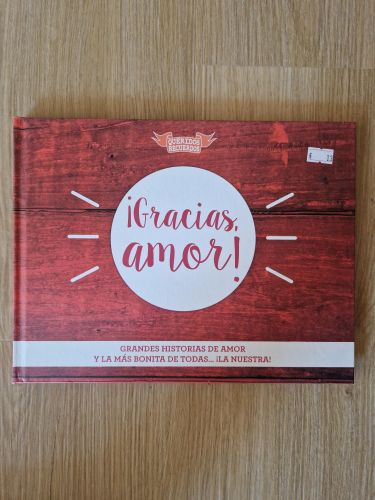 Portada del libro de ¡Gracias, amor!